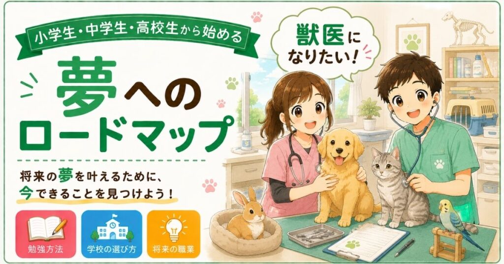 獣医になりたいアイキャッチ