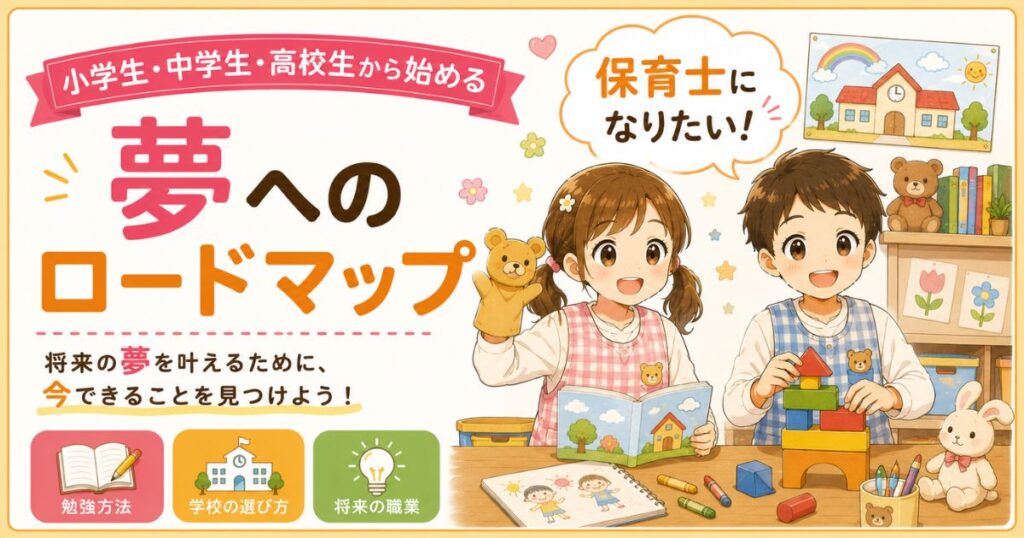 保育士・幼稚園の先生になりたい！アイキャッチ
