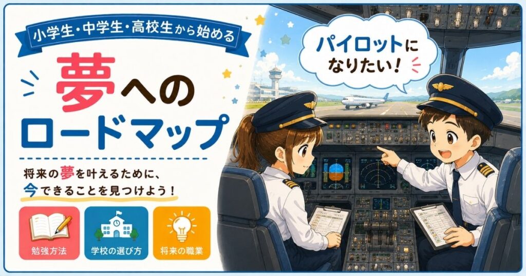 パイロットになりたい！アイキャッチ