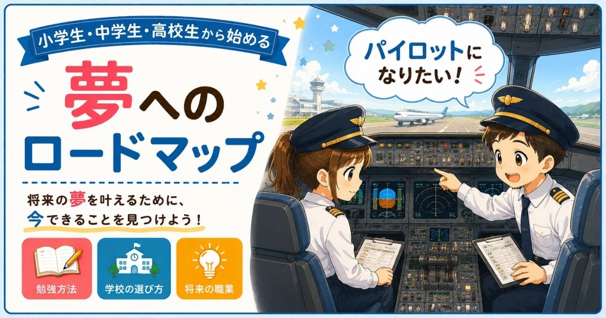 パイロットになりたい！アイキャッチ