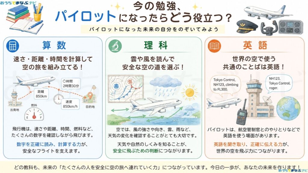 パイロットの勉強